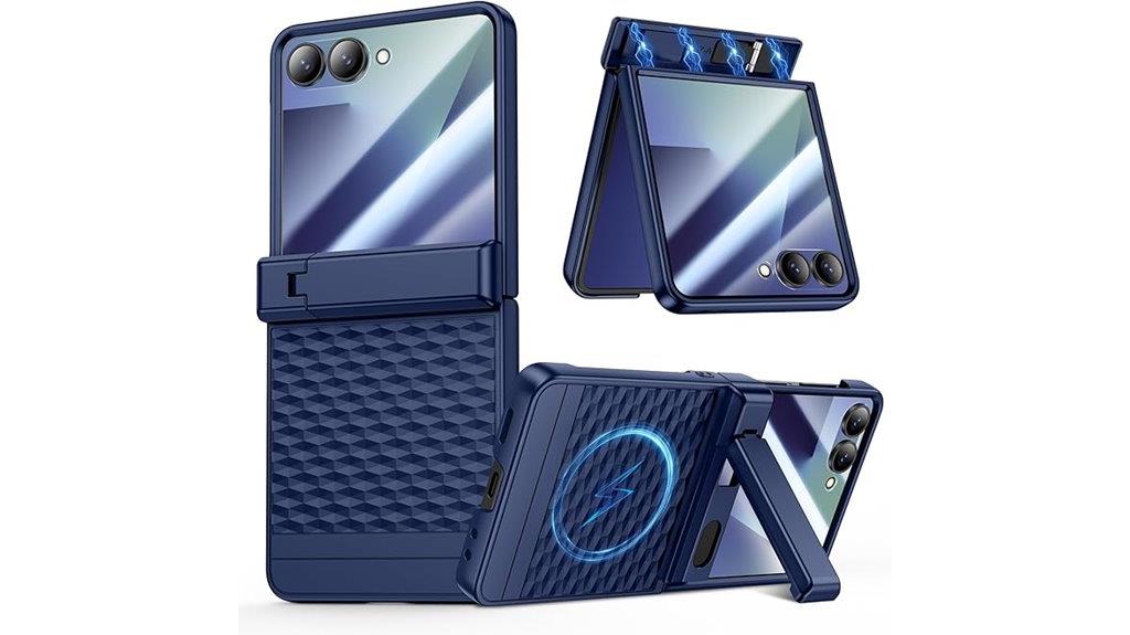 flip phone case with screen