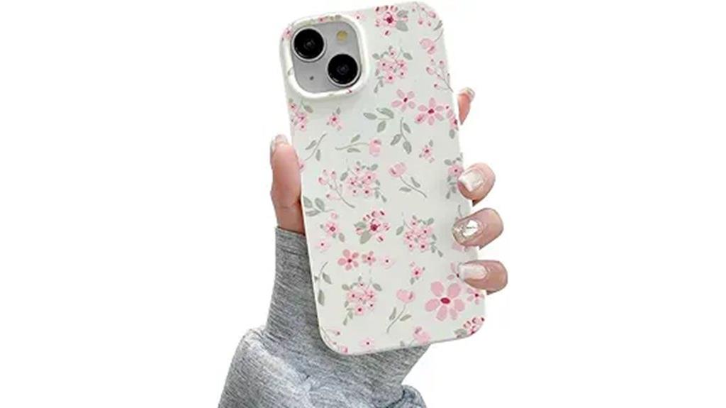 floral pattern phone case