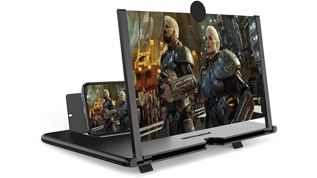 foldable 14 inch 3d amplifier