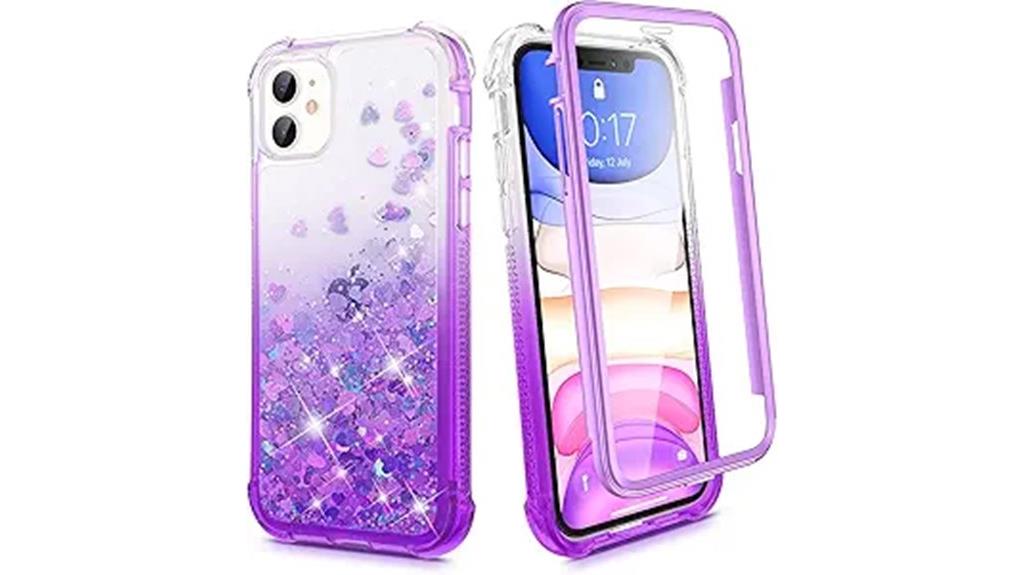 glitter iphone 11 case