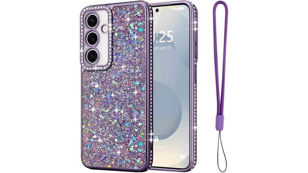 glitter phone case samsung