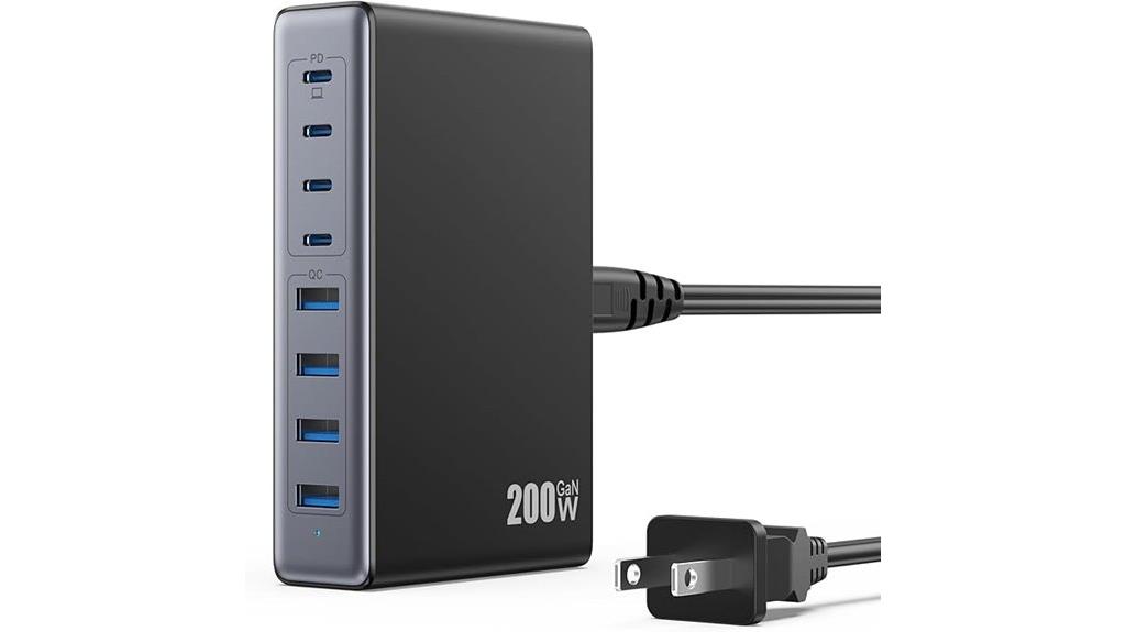 high power gan usb charger