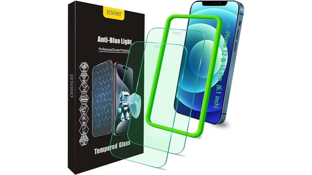 iphone 12 blue screen protector