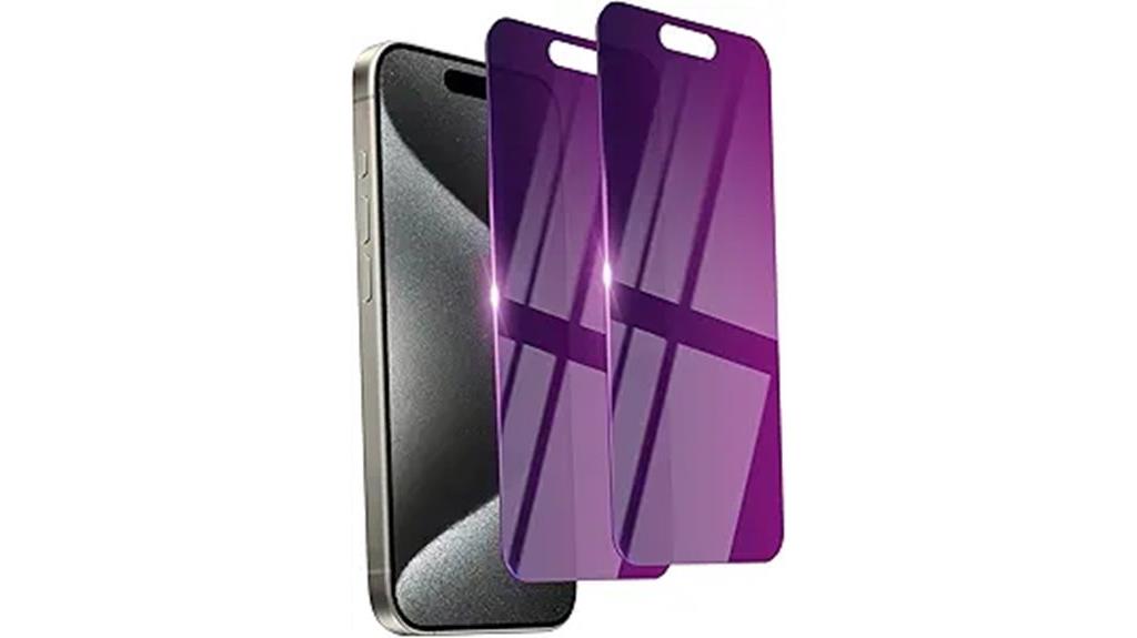 iphone 15 pro max privacy protectors