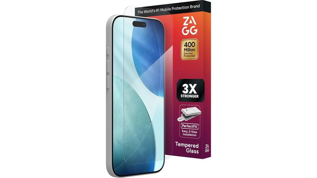 iphone zagg glass protector