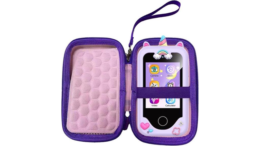 kids purple phone case