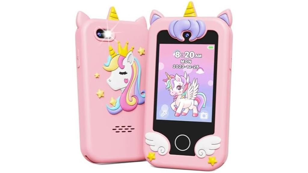 kids touchscreen smartphone with cameras