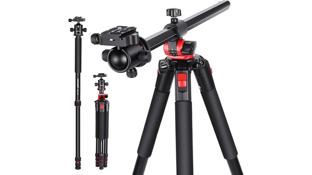 large adjustable camera tripod