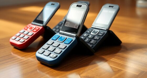 large button flip phones