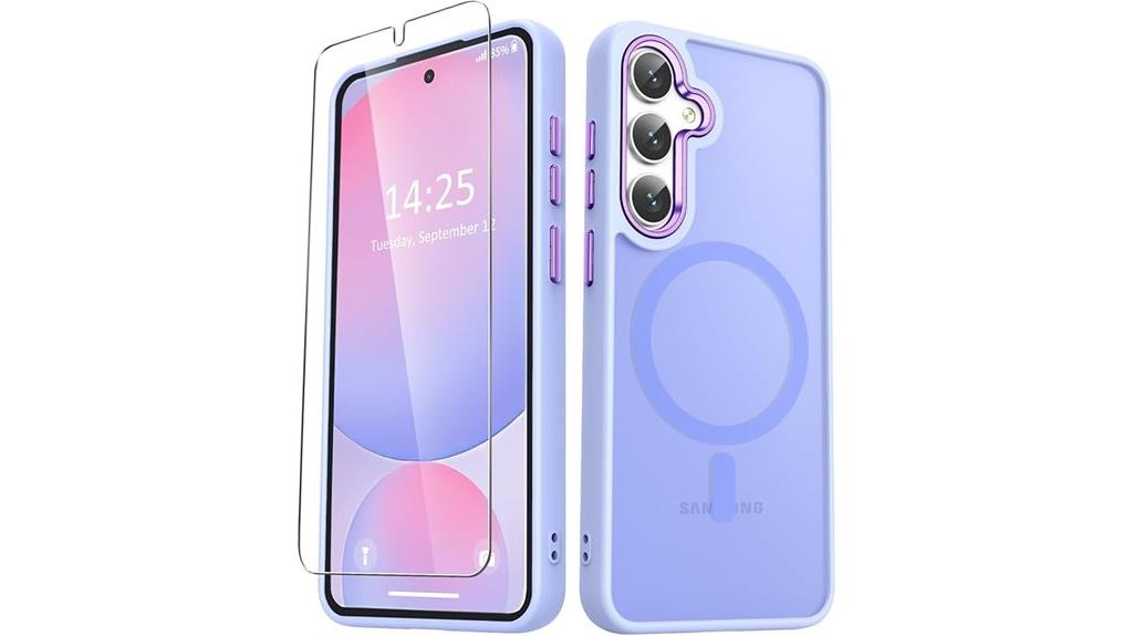 lavender purple galaxy s25