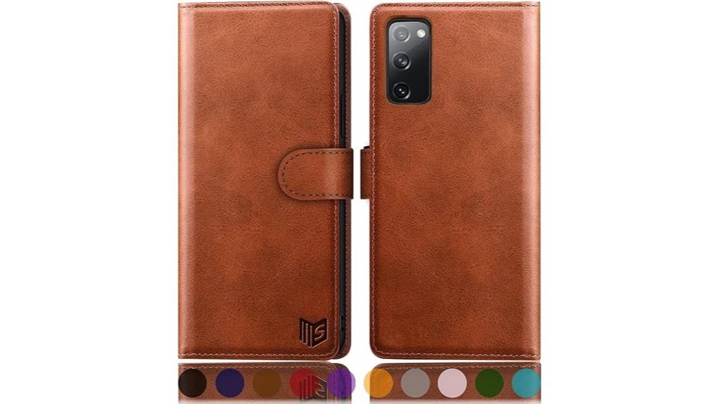 leather rfid wallet case