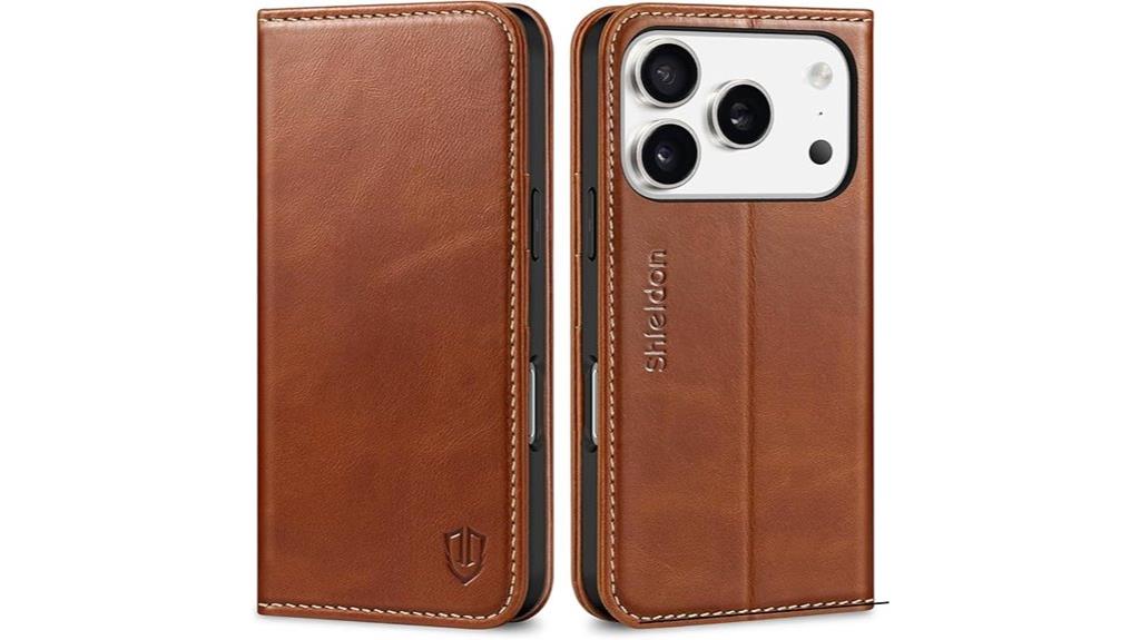 leather wallet case for iphone
