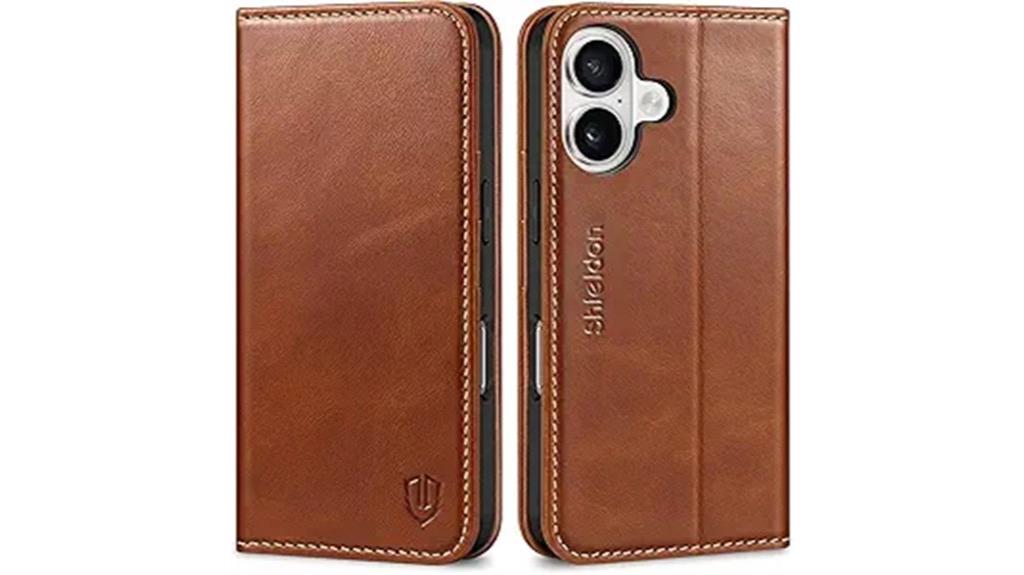 leather wallet case iphone