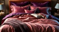 luxury king bed bedding