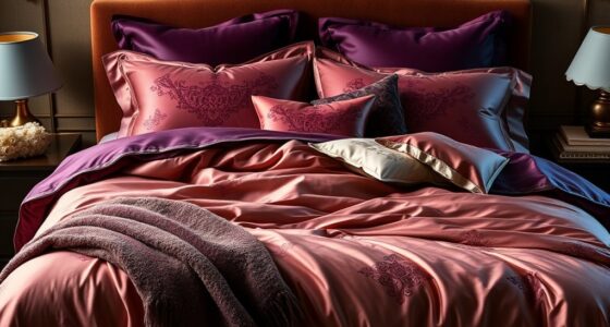 luxury king bed bedding