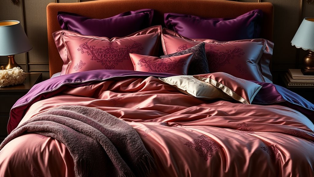 luxury king bed bedding