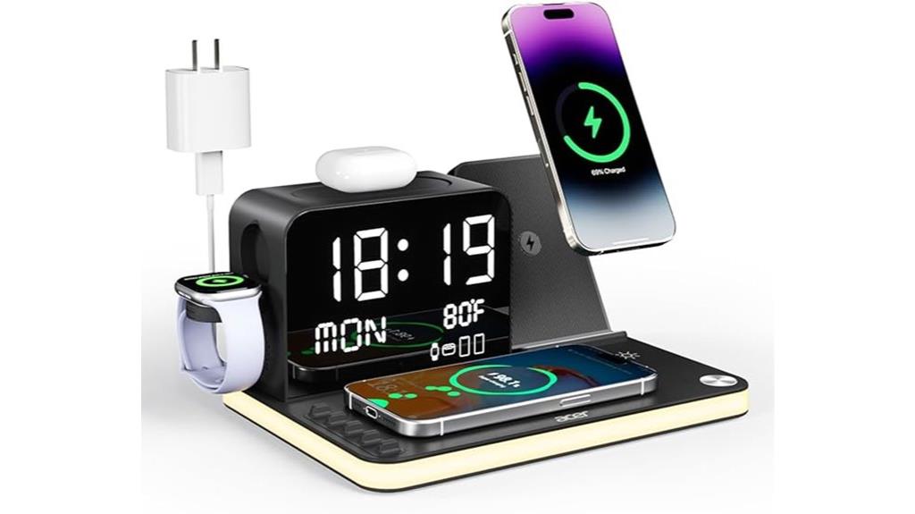 multi device wireless charging station