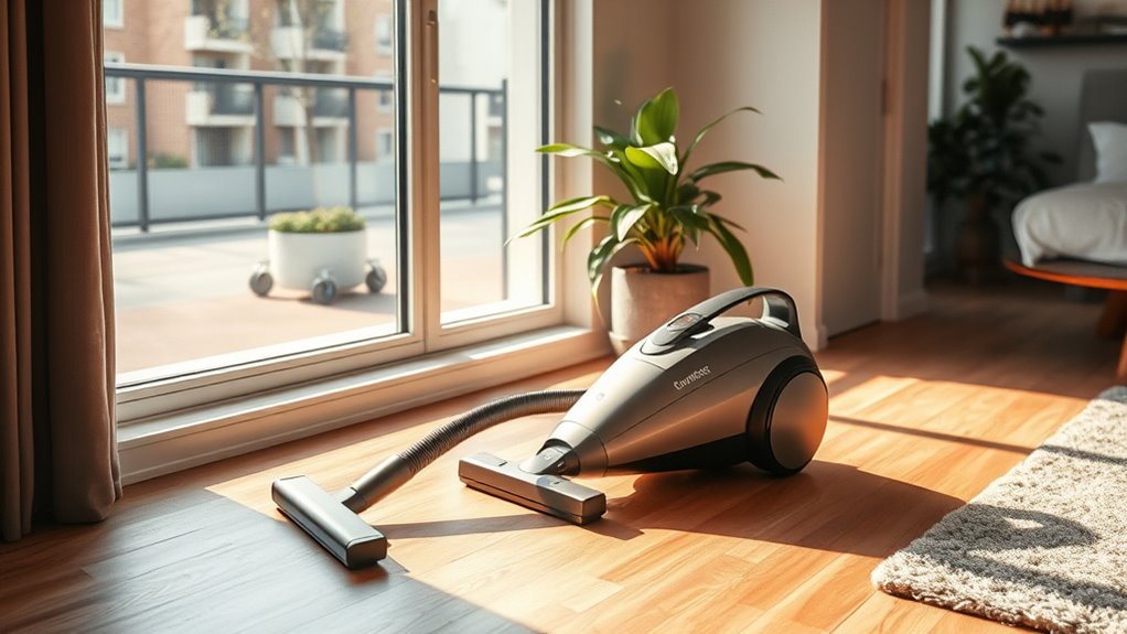 quiet efficient apartment vacuum