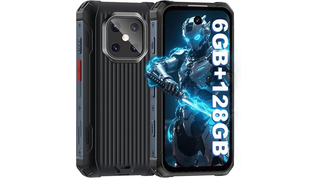rugged 4g smartphone features