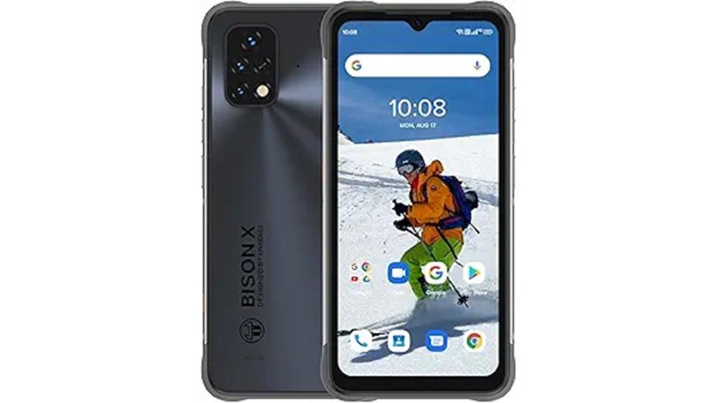 rugged 6150mah waterproof phone