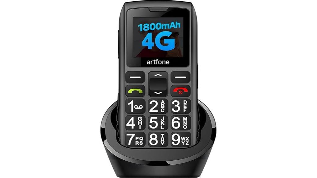 senior friendly large button phone