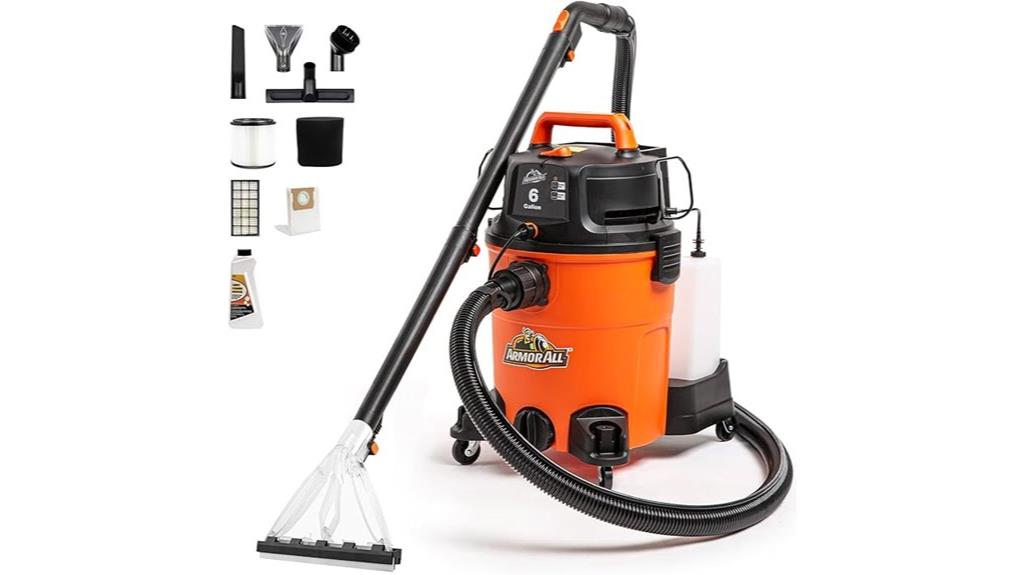 six gallon wet dry vacuum