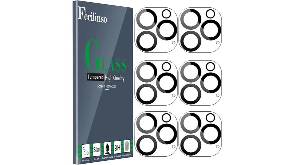 six pack camera lens protectors