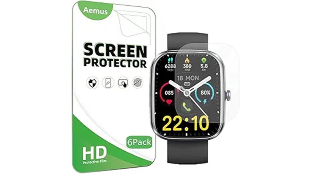 six pack watch screen protectors