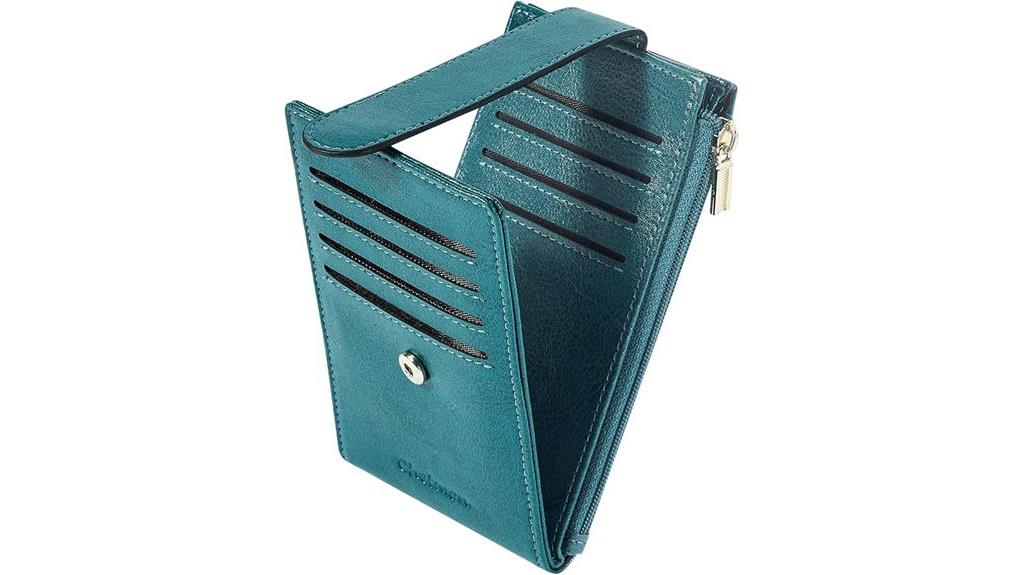 slim rfid bifold wallet