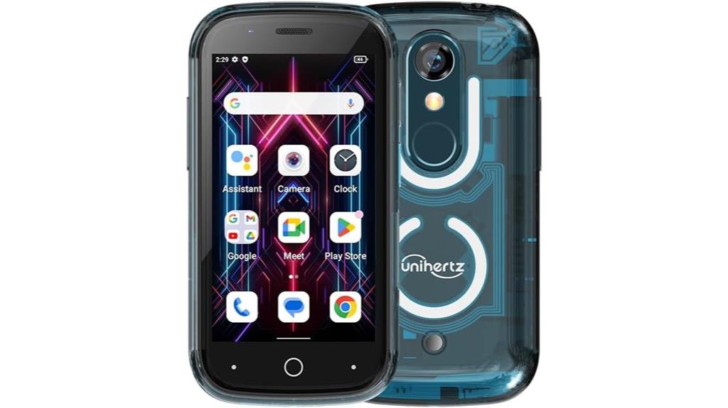 small blue jelly smartphone