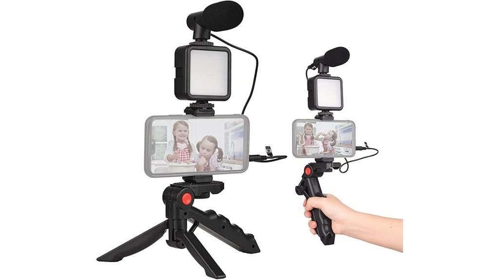 smartphone vlog kit accessories