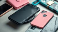 stylish wireless charging cases