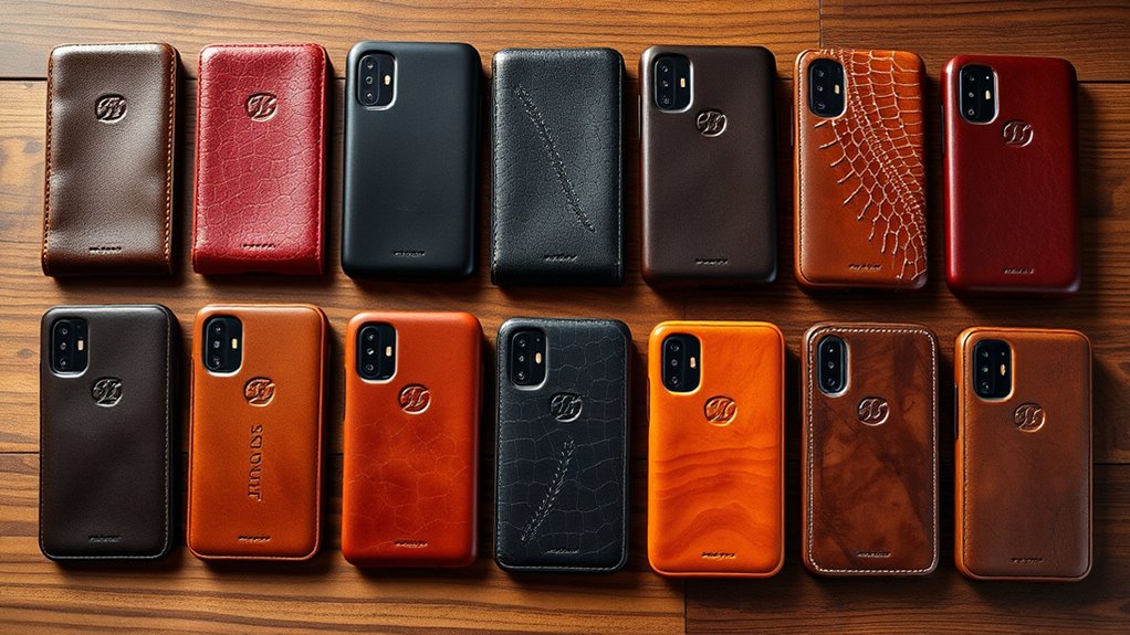 top leather phone cases