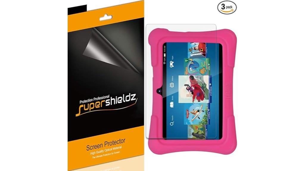 triple pack tablet screen protectors