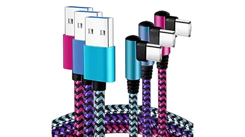 triple pack usb c cables