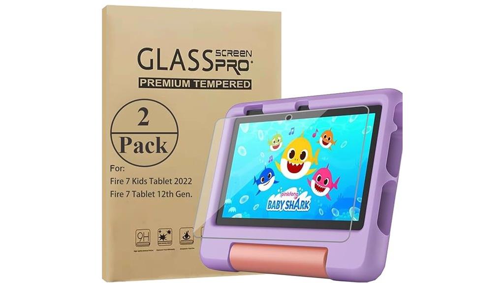 two pack tablet screen protectors