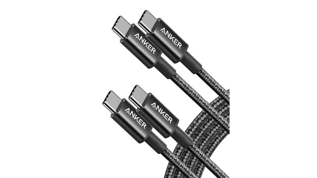 two pack usb c cables