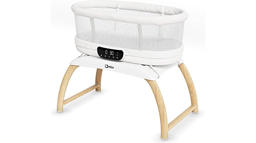 versatile baby bassinet with rocking
