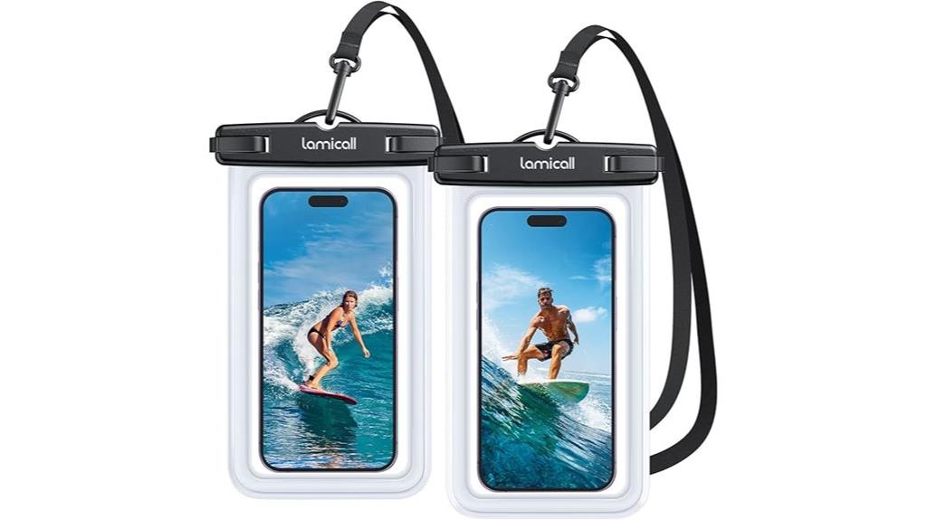 waterproof phone case pack
