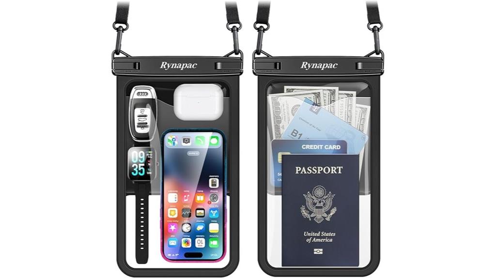 waterproof phone pouch pack