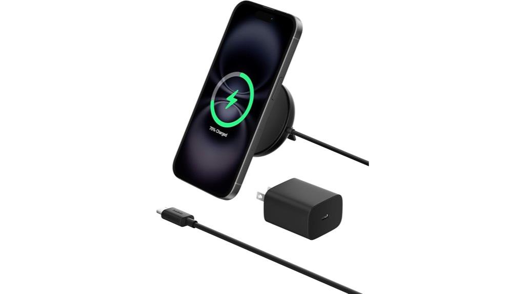 wireless charging pad with kickstand