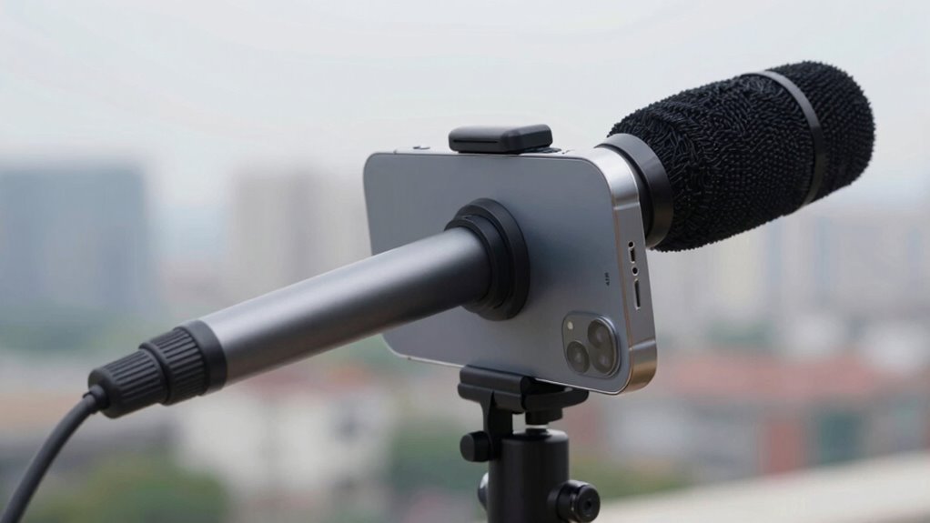 clear focused mobile audio
