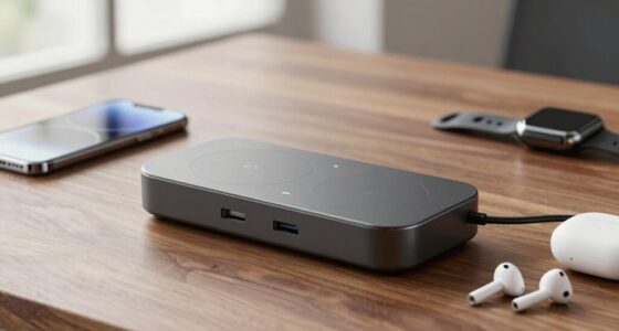 easy accessible device charging