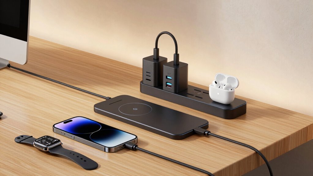 efficient wireless workspace organization