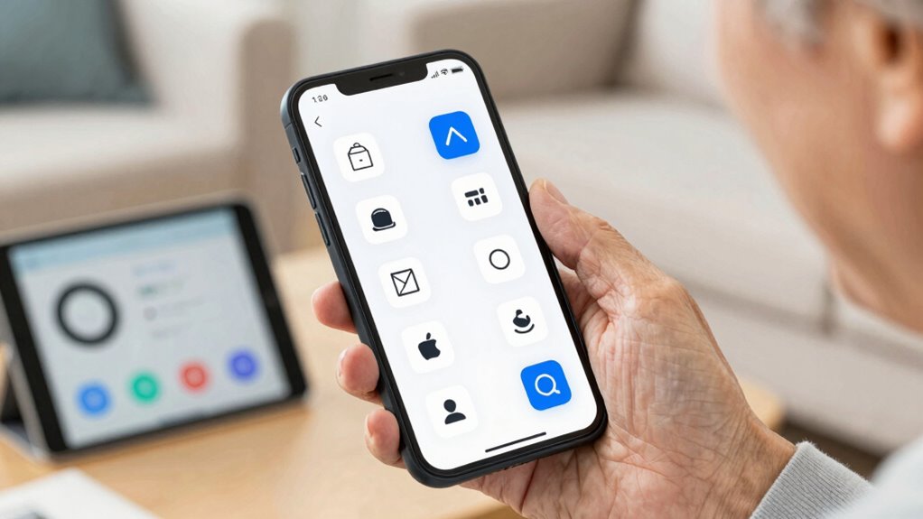 enhance smartphone accessibility for seniors