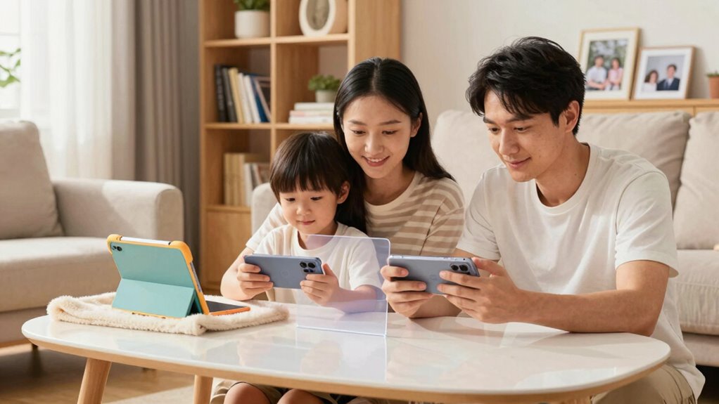 family digital safety routines