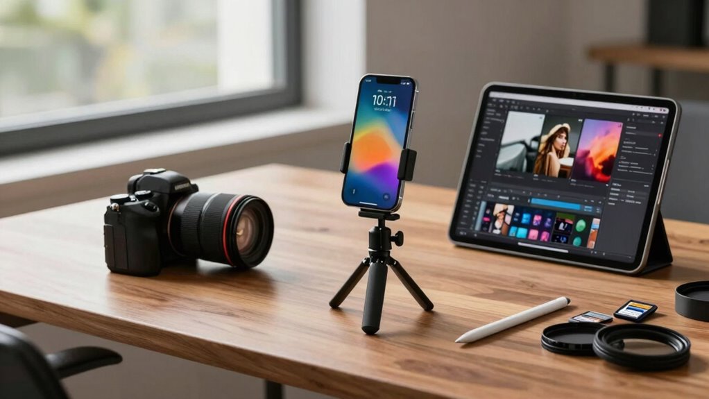 optimize mobile photography process