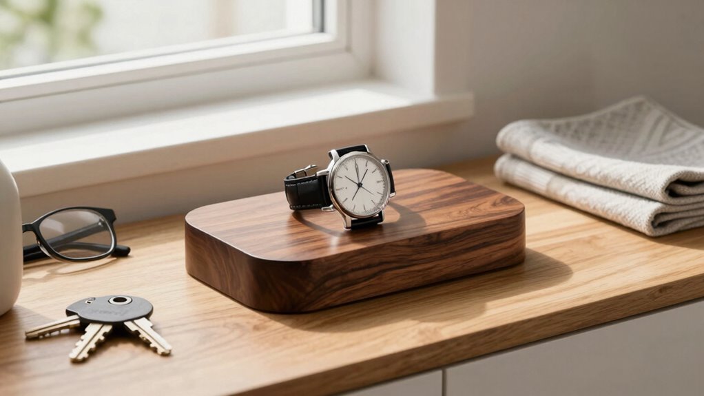 organized stylish watch storage