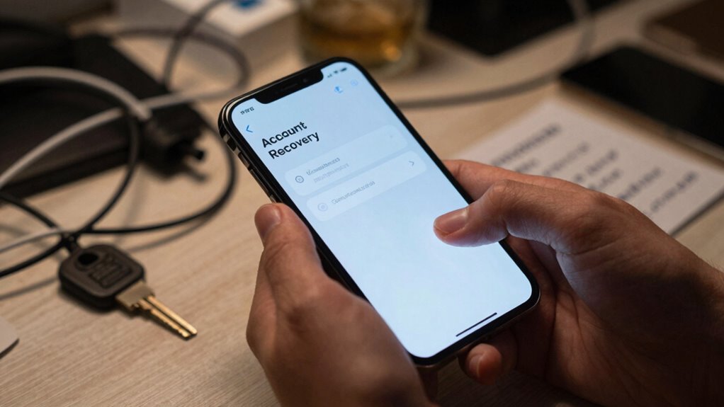 prioritize secure account recovery