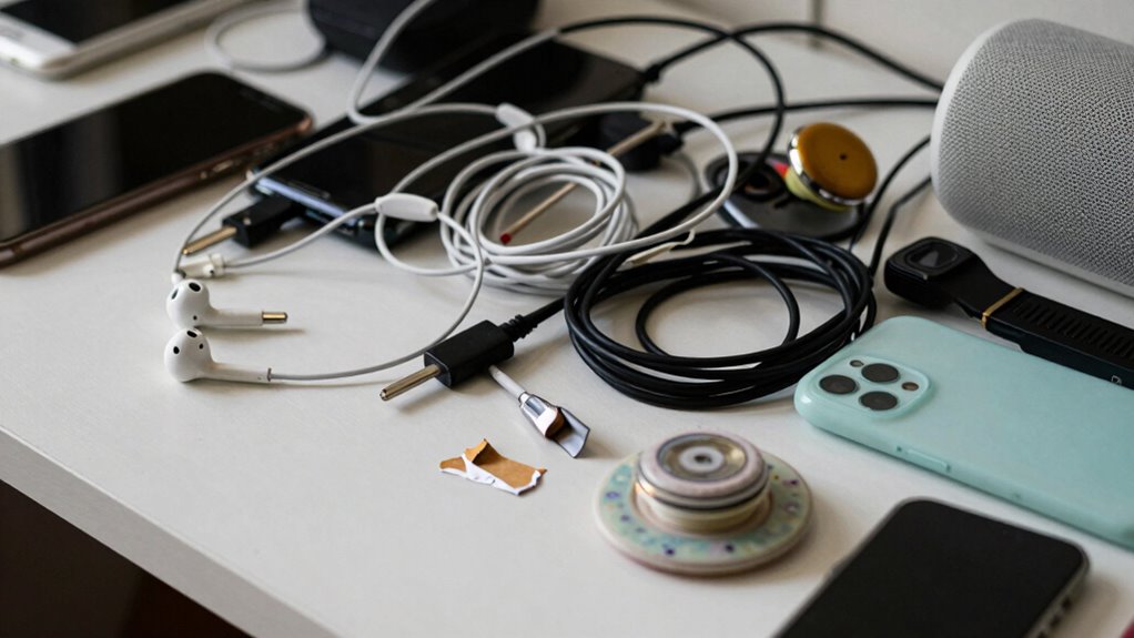 rapidly accumulating accessory clutter